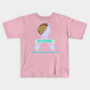 Taco Struggle - pastel lgt Kids T-Shirt